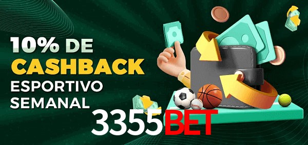 10% de bônus de cashback na 3355Bet